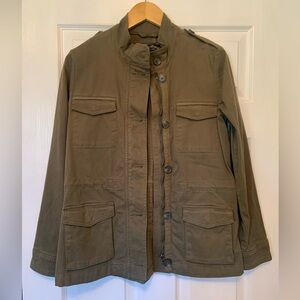 Lucky Brand Khaki Military Field Jacket